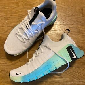 NEW Nike Free Metcon 6 White Aqua